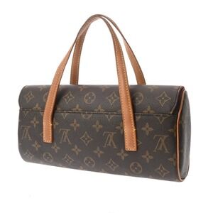 Louis Vuitton Brown Sonatine Monogram Handbag Canvas